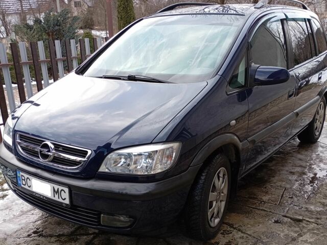 Синій Опель Зафіра, об'ємом двигуна 1.8 л та пробігом 310 тис. км за 4099 $, фото 1 на Automoto.ua