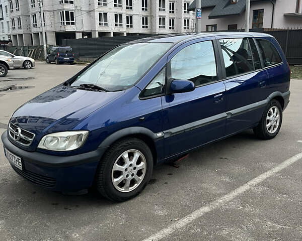 Синій Опель Зафіра, об'ємом двигуна 1.8 л та пробігом 204 тис. км за 5000 $, фото 1 на Automoto.ua