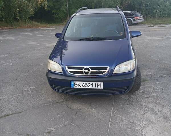 Синій Опель Зафіра, об'ємом двигуна 1.6 л та пробігом 300 тис. км за 3500 $, фото 1 на Automoto.ua