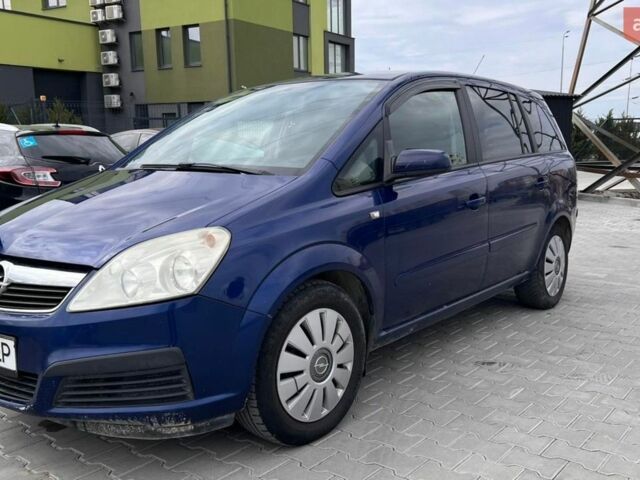 Синій Опель Зафіра, об'ємом двигуна 1.8 л та пробігом 290 тис. км за 3750 $, фото 1 на Automoto.ua