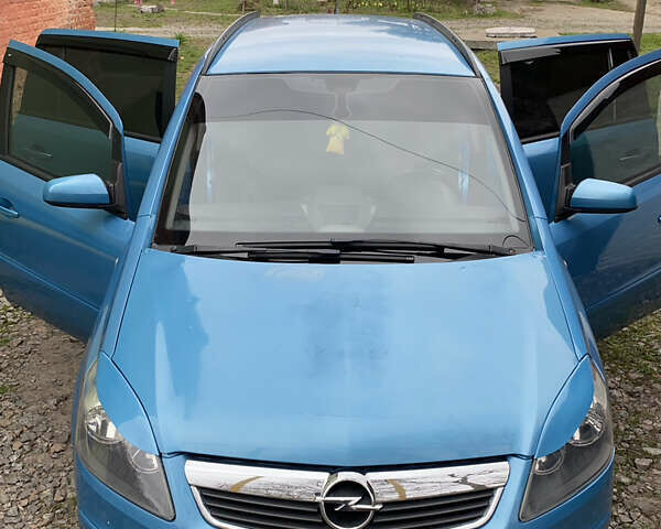 Синій Опель Зафіра, об'ємом двигуна 1.6 л та пробігом 265 тис. км за 5100 $, фото 1 на Automoto.ua