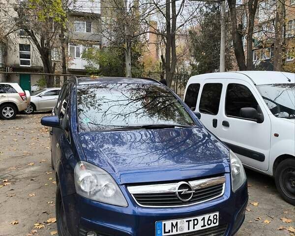 Синий Опель Зафира, объемом двигателя 0 л и пробегом 270 тыс. км за 2600 $, фото 1 на Automoto.ua