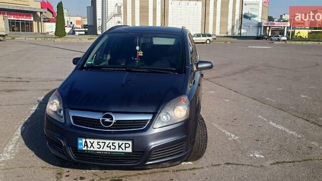 Синій Опель Зафіра, об'ємом двигуна 1.6 л та пробігом 305 тис. км за 6100 $, фото 1 на Automoto.ua
