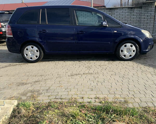 Синій Опель Зафіра, об'ємом двигуна 1.91 л та пробігом 284 тис. км за 5300 $, фото 1 на Automoto.ua