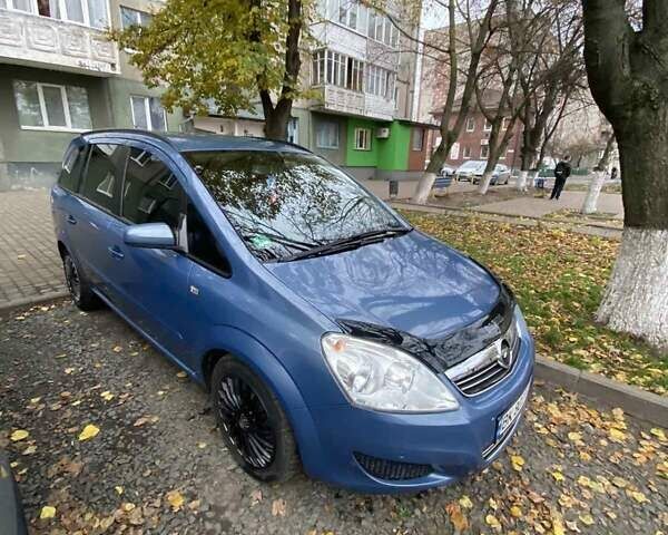 Синий Опель Зафира, объемом двигателя 1.7 л и пробегом 235 тыс. км за 6700 $, фото 1 на Automoto.ua