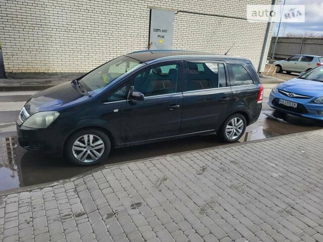 Синий Опель Зафира, объемом двигателя 1.7 л и пробегом 290 тыс. км за 6700 $, фото 1 на Automoto.ua