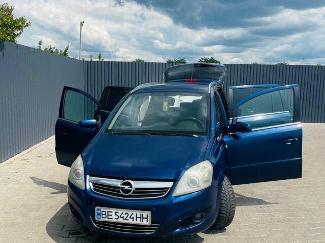 Синій Опель Зафіра, об'ємом двигуна 1.7 л та пробігом 333 тис. км за 4933 $, фото 1 на Automoto.ua