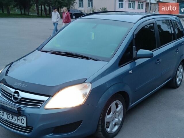 Синій Опель Зафіра, об'ємом двигуна 1.7 л та пробігом 213 тис. км за 5500 $, фото 1 на Automoto.ua