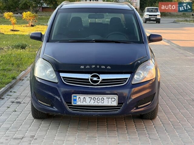 Синій Опель Зафіра, об'ємом двигуна 1.91 л та пробігом 380 тис. км за 4300 $, фото 1 на Automoto.ua