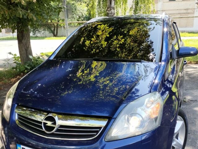 Синій Опель Зафіра, об'ємом двигуна 1.8 л та пробігом 209 тис. км за 7200 $, фото 1 на Automoto.ua
