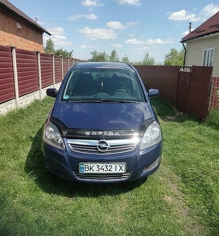 Синій Опель Зафіра, об'ємом двигуна 1.7 л та пробігом 237 тис. км за 6200 $, фото 1 на Automoto.ua