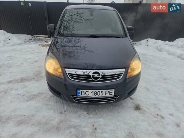 Синий Опель Зафира, объемом двигателя 1.7 л и пробегом 250 тыс. км за 5900 $, фото 1 на Automoto.ua