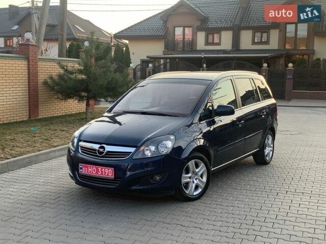 Синій Опель Зафіра, об'ємом двигуна 1.8 л та пробігом 250 тис. км за 6500 $, фото 1 на Automoto.ua