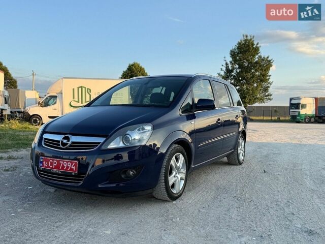 Синій Опель Зафіра, об'ємом двигуна 1.8 л та пробігом 173 тис. км за 8300 $, фото 1 на Automoto.ua