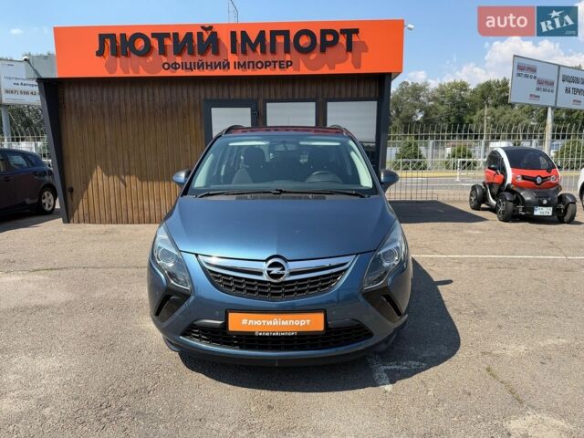 Синій Опель Зафіра, об'ємом двигуна 1.96 л та пробігом 189 тис. км за 10300 $, фото 1 на Automoto.ua