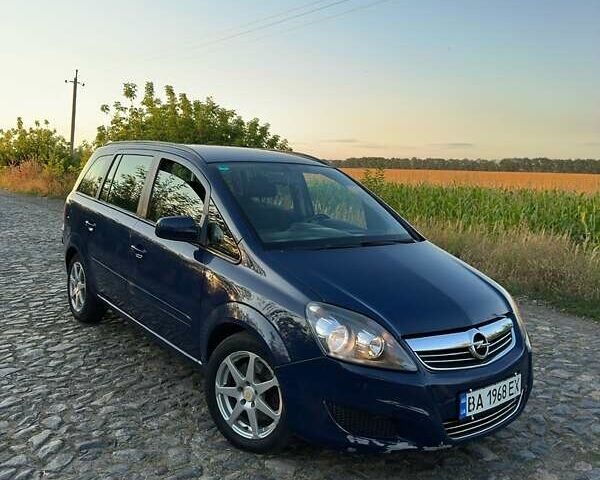 Синій Опель Зафіра, об'ємом двигуна 1.7 л та пробігом 218 тис. км за 7500 $, фото 1 на Automoto.ua