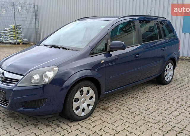 Синій Опель Зафіра, об'ємом двигуна 1.6 л та пробігом 180 тис. км за 6300 $, фото 1 на Automoto.ua