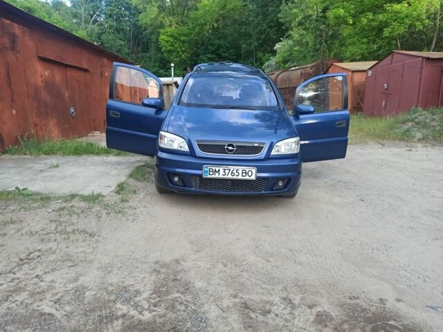 Синій Опель Зафіра, об'ємом двигуна 2.2 л та пробігом 279 тис. км за 3500 $, фото 1 на Automoto.ua