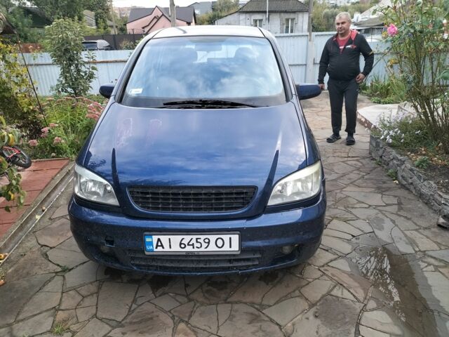 Синій Опель Зафіра, об'ємом двигуна 2.2 л та пробігом 345 тис. км за 5004 $, фото 1 на Automoto.ua