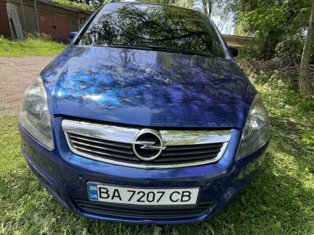 Синій Опель Зафіра, об'ємом двигуна 1.9 л та пробігом 270 тис. км за 5500 $, фото 1 на Automoto.ua
