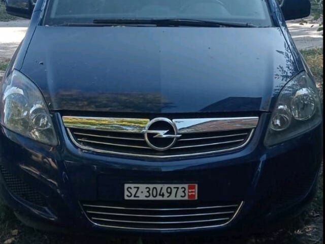Синій Опель Зафіра, об'ємом двигуна 1.8 л та пробігом 156 тис. км за 4200 $, фото 1 на Automoto.ua