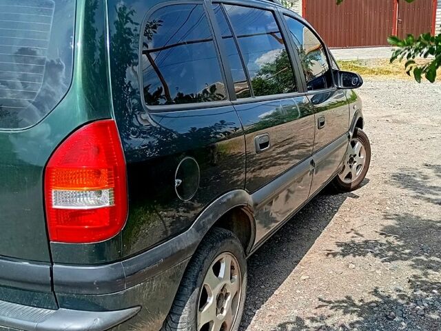 Зелений Опель Зафіра, об'ємом двигуна 1.8 л та пробігом 555 тис. км за 3500 $, фото 1 на Automoto.ua