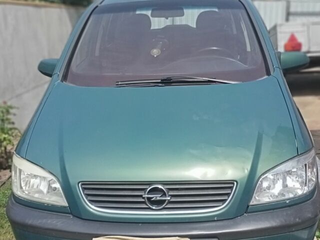 Зелений Опель Зафіра, об'ємом двигуна 1.6 л та пробігом 240 тис. км за 3100 $, фото 1 на Automoto.ua