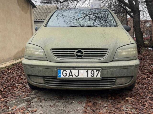 Зеленый Опель Зафира, объемом двигателя 2 л и пробегом 300 тыс. км за 1899 $, фото 1 на Automoto.ua