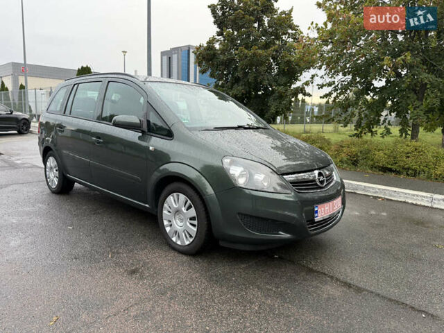 Зелений Опель Зафіра, об'ємом двигуна 1.6 л та пробігом 222 тис. км за 7000 $, фото 1 на Automoto.ua