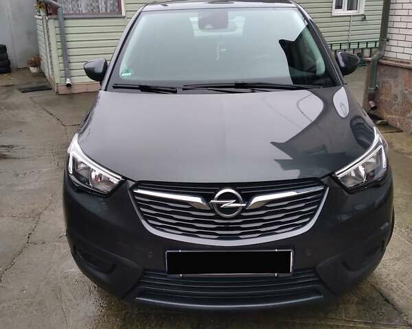 Серый Опель Crossland X, объемом двигателя 1.2 л и пробегом 33 тыс. км за 10500 $, фото 1 на Automoto.ua