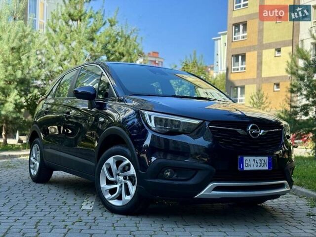 Синий Опель Crossland X, объемом двигателя 1.5 л и пробегом 200 тыс. км за 14800 $, фото 1 на Automoto.ua