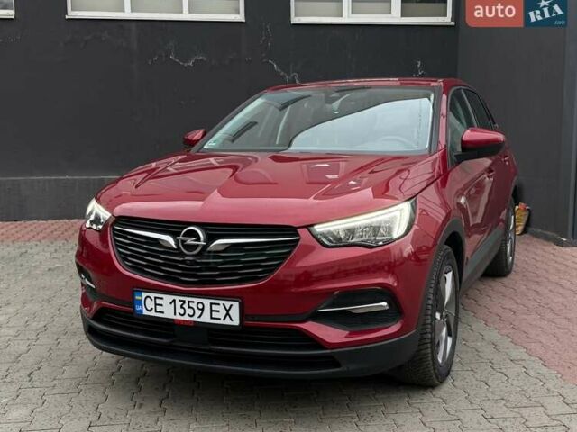 Красный Опель Grandland X, объемом двигателя 1.6 л и пробегом 53 тыс. км за 26450 $, фото 1 на Automoto.ua