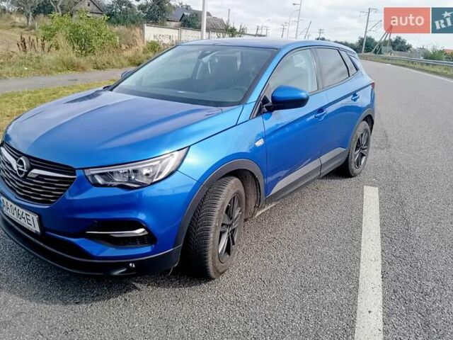 Синий Опель Grandland X, объемом двигателя 1.5 л и пробегом 105 тыс. км за 19500 $, фото 1 на Automoto.ua