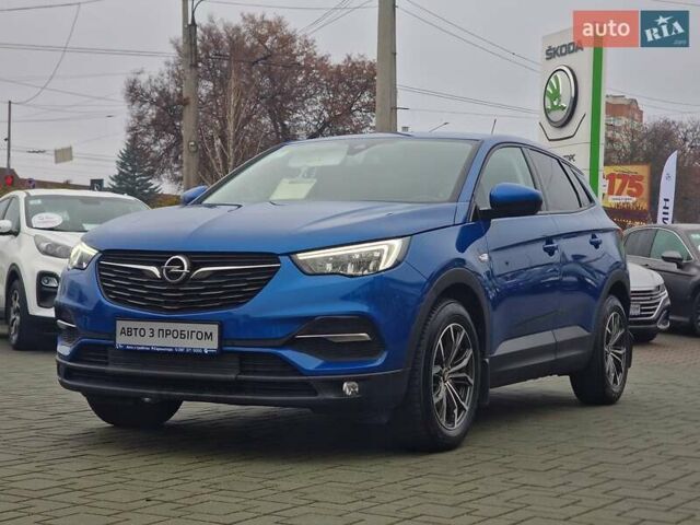 Синій Опель Grandland X, об'ємом двигуна 1.5 л та пробігом 47 тис. км за 17734 $, фото 1 на Automoto.ua