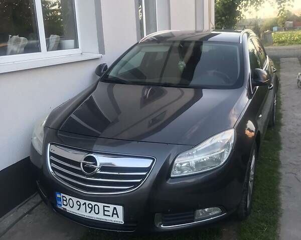 Серый Опель Insignia Sports Tourer, объемом двигателя 2 л и пробегом 207 тыс. км за 7300 $, фото 1 на Automoto.ua