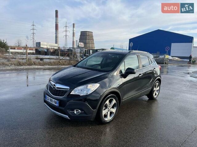 Черный Опель Mokka, объемом двигателя 1.69 л и пробегом 179 тыс. км за 12899 $, фото 1 на Automoto.ua