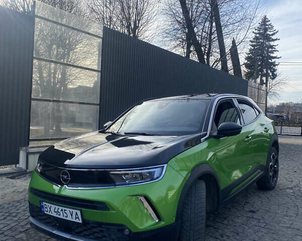 Зеленый Опель Mokka-e, объемом двигателя 0 л и пробегом 30 тыс. км за 15500 $, фото 1 на Automoto.ua
