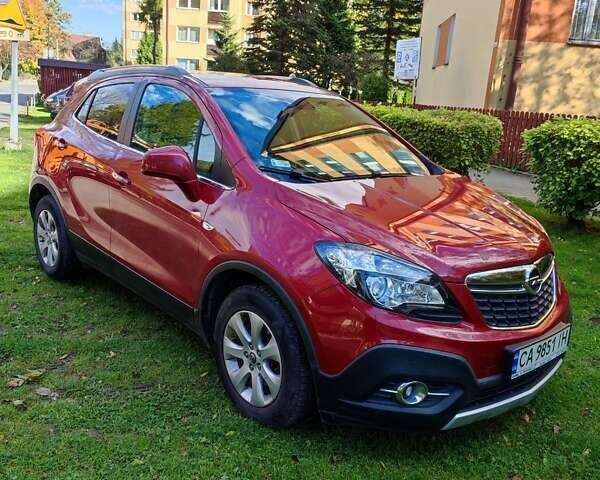 Красный Опель Mokka, объемом двигателя 1.7 л и пробегом 222 тыс. км за 9600 $, фото 1 на Automoto.ua