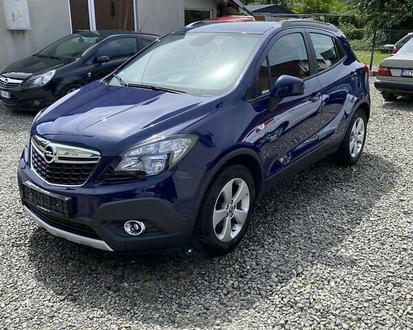 Синий Опель Mokka, объемом двигателя 1.36 л и пробегом 137 тыс. км за 12750 $, фото 1 на Automoto.ua
