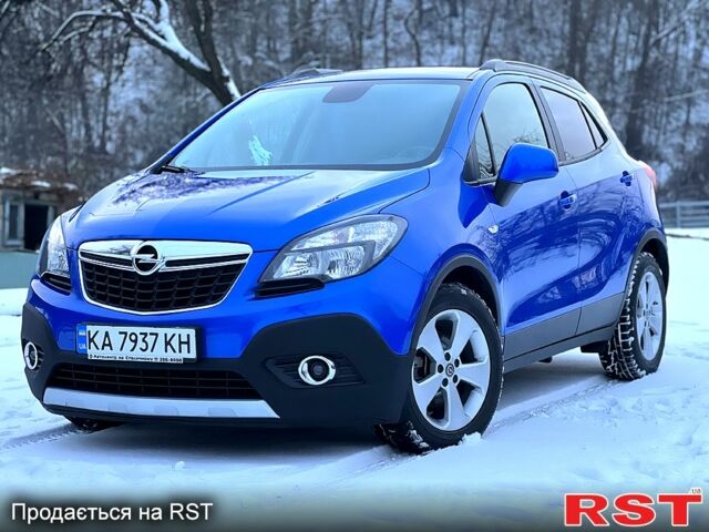 Синий Опель Mokka, объемом двигателя 1.6 л и пробегом 150 тыс. км за 13950 $, фото 1 на Automoto.ua