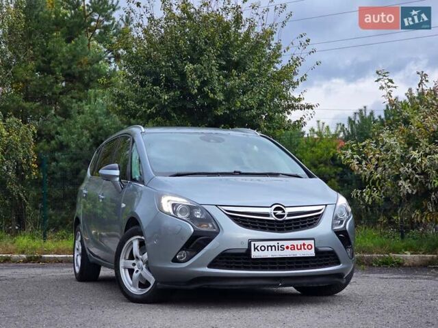 Сірий Опель Zafira Tourer, об'ємом двигуна 2 л та пробігом 261 тис. км за 10499 $, фото 1 на Automoto.ua