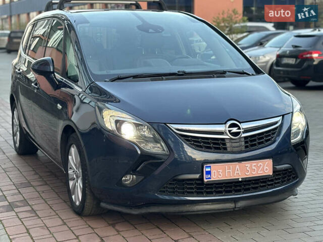 Синій Опель Zafira Tourer, об'ємом двигуна 2 л та пробігом 238 тис. км за 9999 $, фото 1 на Automoto.ua