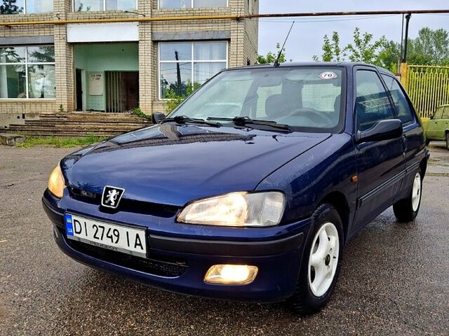 Синий Пежо 106, объемом двигателя 1.1 л и пробегом 0 тыс. км за 950 $, фото 1 на Automoto.ua