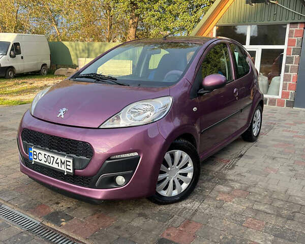 Фиолетовый Пежо 107, объемом двигателя 1 л и пробегом 82 тыс. км за 5800 $, фото 1 на Automoto.ua