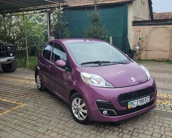 Фиолетовый Пежо 107, объемом двигателя 1 л и пробегом 75 тыс. км за 6700 $, фото 1 на Automoto.ua