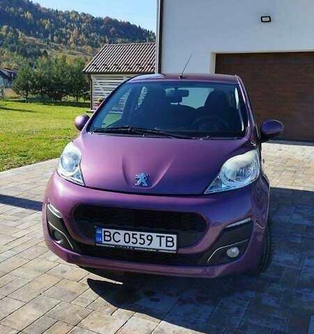 Фиолетовый Пежо 107, объемом двигателя 1 л и пробегом 43 тыс. км за 7100 $, фото 1 на Automoto.ua