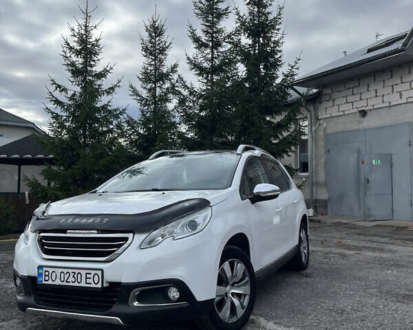 Белый Пежо 2008, объемом двигателя 1.6 л и пробегом 139 тыс. км за 9777 $, фото 1 на Automoto.ua