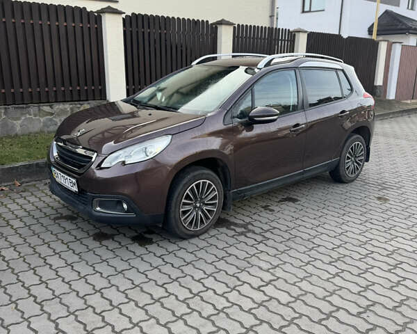 Коричневий Пежо 2008, об'ємом двигуна 1.2 л та пробігом 98 тис. км за 8300 $, фото 1 на Automoto.ua