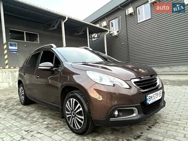 Пежо 2008 2015 в Сумах на Automoto.ua Коричневый Пежо 2008, объемом двигателя 1.2 л и пробегом 100 тыс. км за 10500 $, фото 1 на Automoto.ua