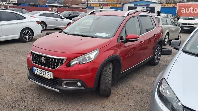 Красный Пежо 2008, объемом двигателя 1.2 л и пробегом 103 тыс. км за 9800 $, фото 1 на Automoto.ua